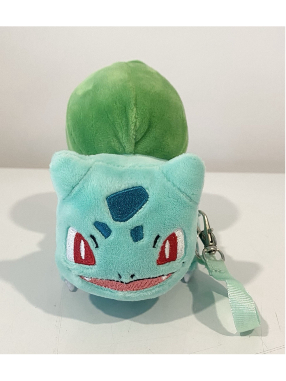 Vintage 1997 Pokémon Bulbasaur Plush Coin Purse Keychain Wristlet Nintendo 5”